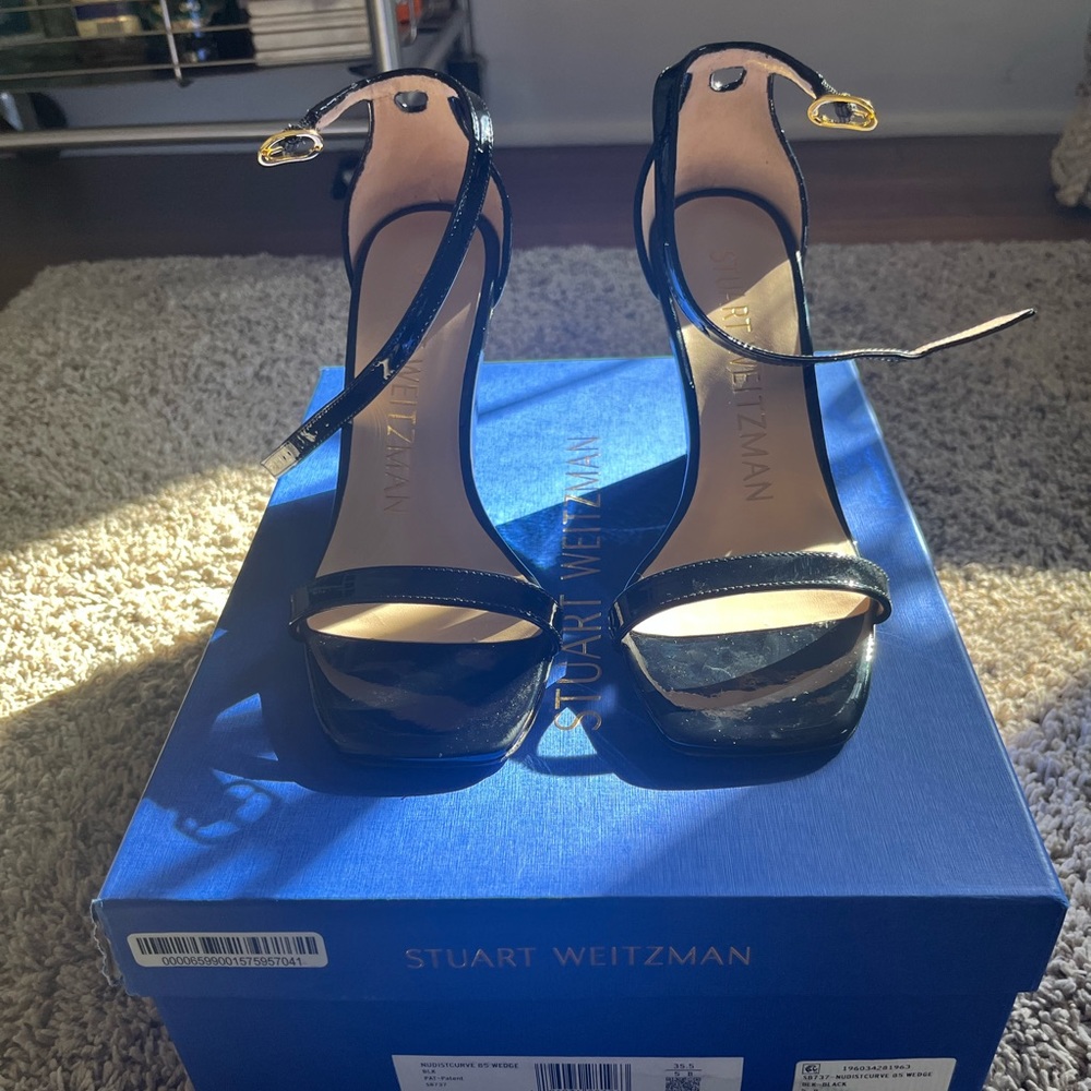Stuart Weitzman Nudist Curve 85 Wedge